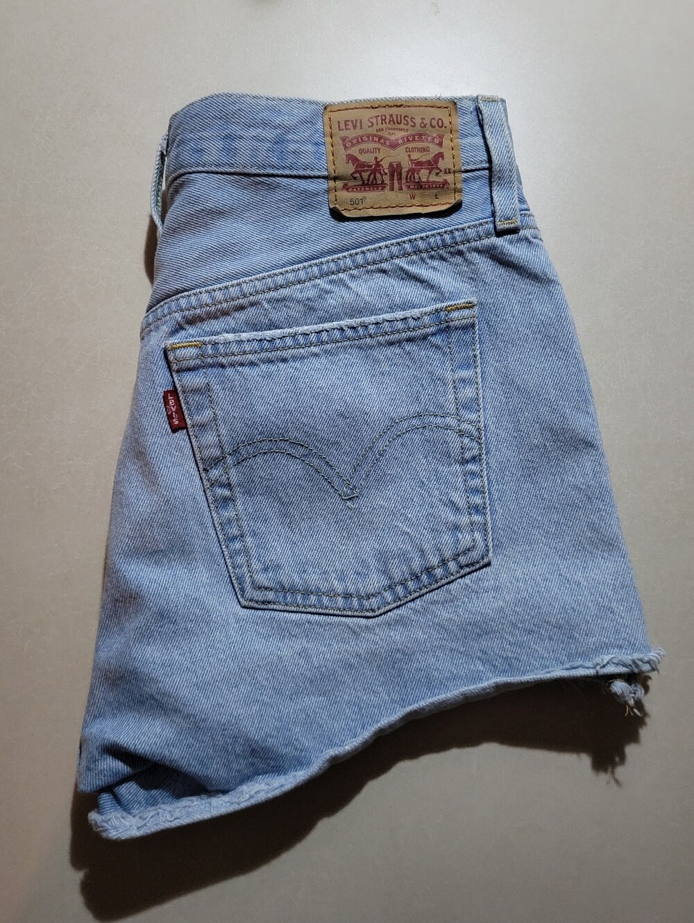 Levi's 501 High Rise Jean Shorts